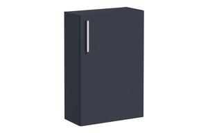 VitrA Root Flat 55cm 1 Door Slim Lower/Base Unit (RH Hinge) - Matt Dark Blue